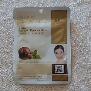 Dermal snail collagen mask